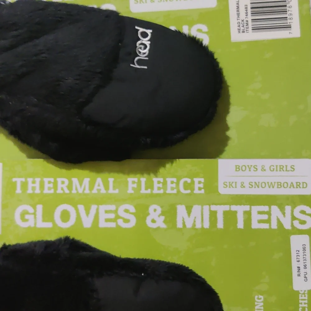 HEAD ThermalFUR Fleece Mittens - Child Size
